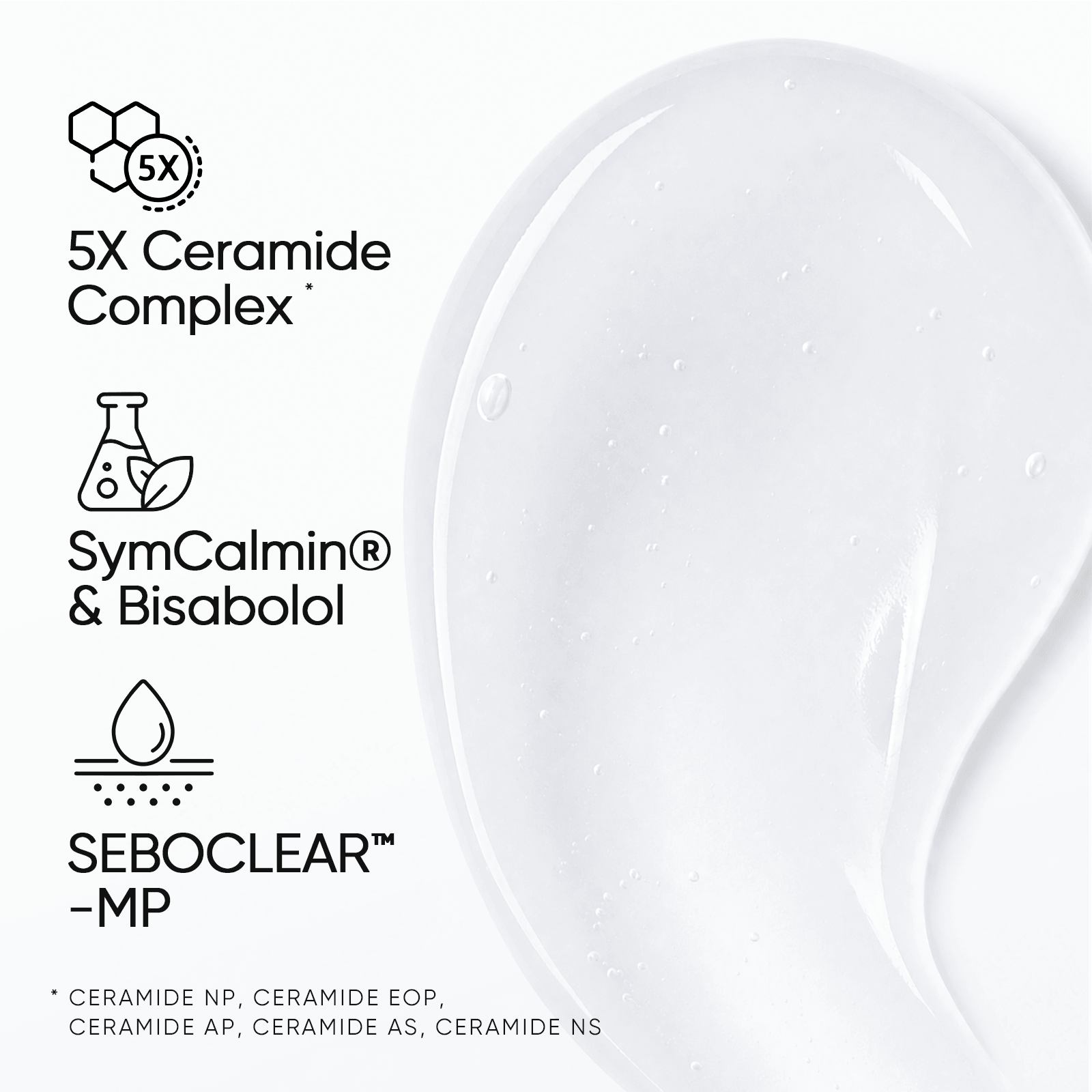 5X Ceramide Barrier Face Moisture Gel Light Texture