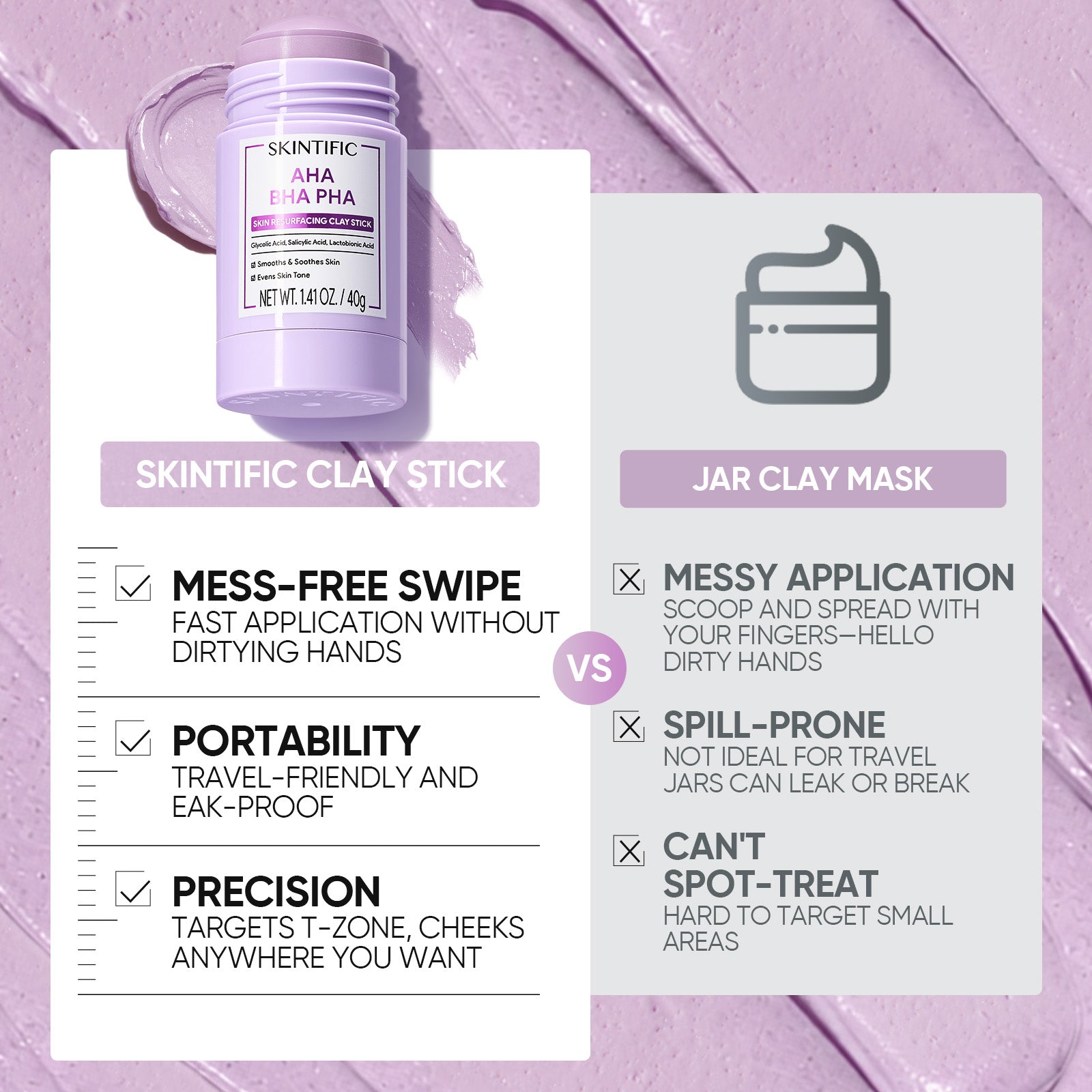 Amazon White Clay Purifying Clay Stick