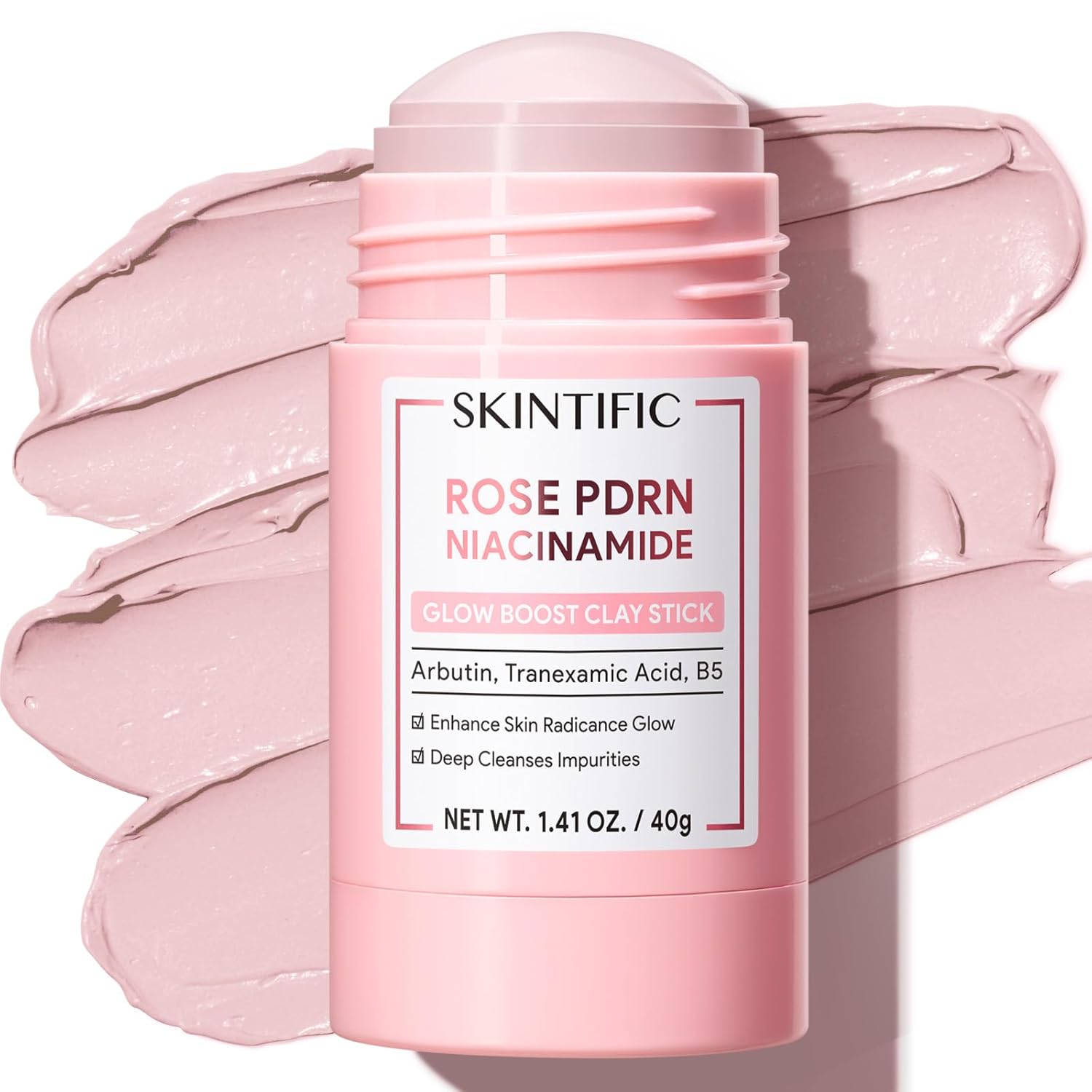 Rose PDRN Niacinamide Glow Boost Clay Stick