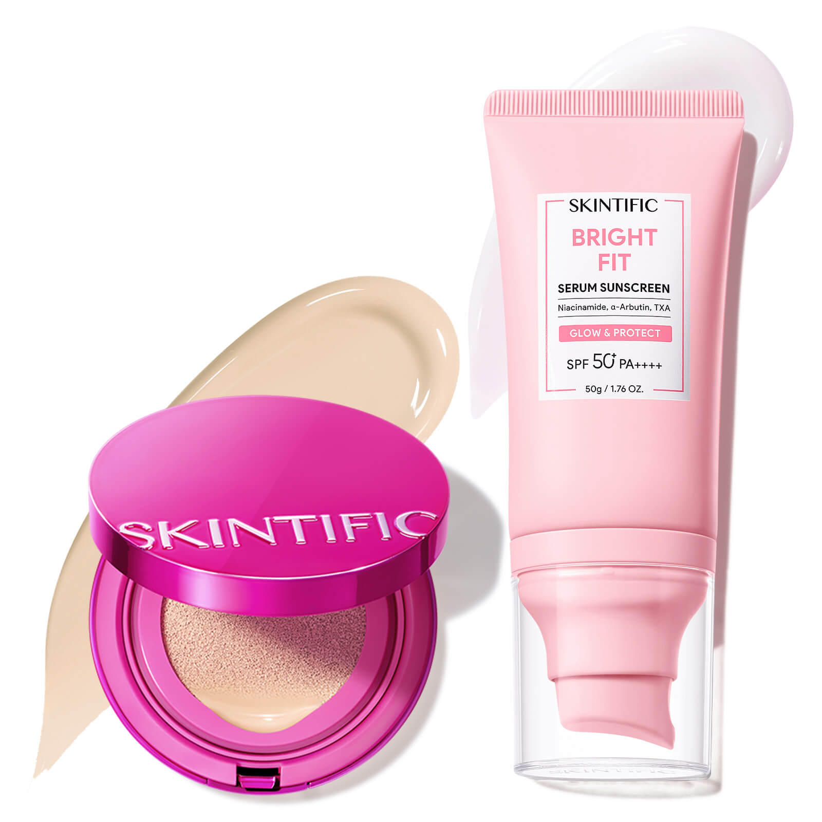 Brightening Sunscreen and Glow Cushion Set