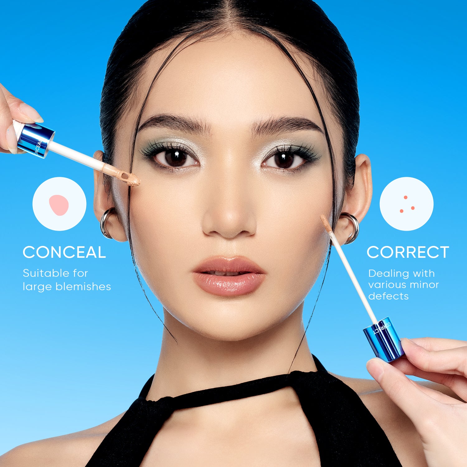 Cover Perfect Serum Concealer Long Lasting High Coverage Concealer