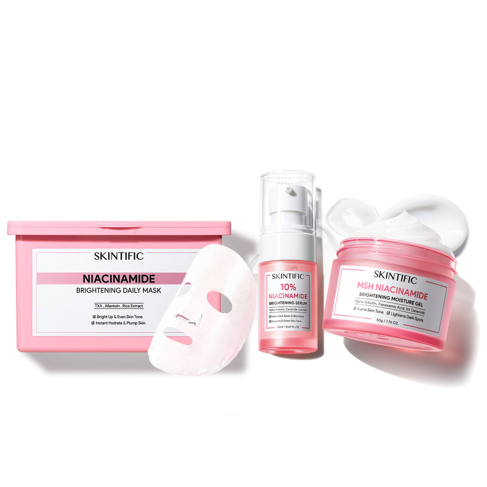 Niacinamide Glow Reset & Brightening Care Set 3pcs
