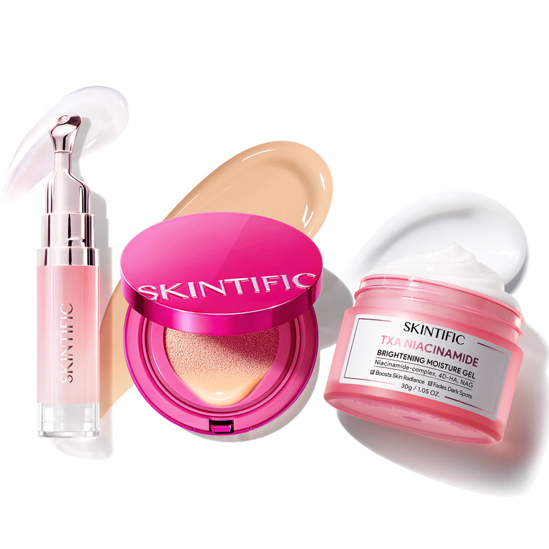 5X Ceramide Gel & Glow Cushion & Serum Spray 3pcs Set