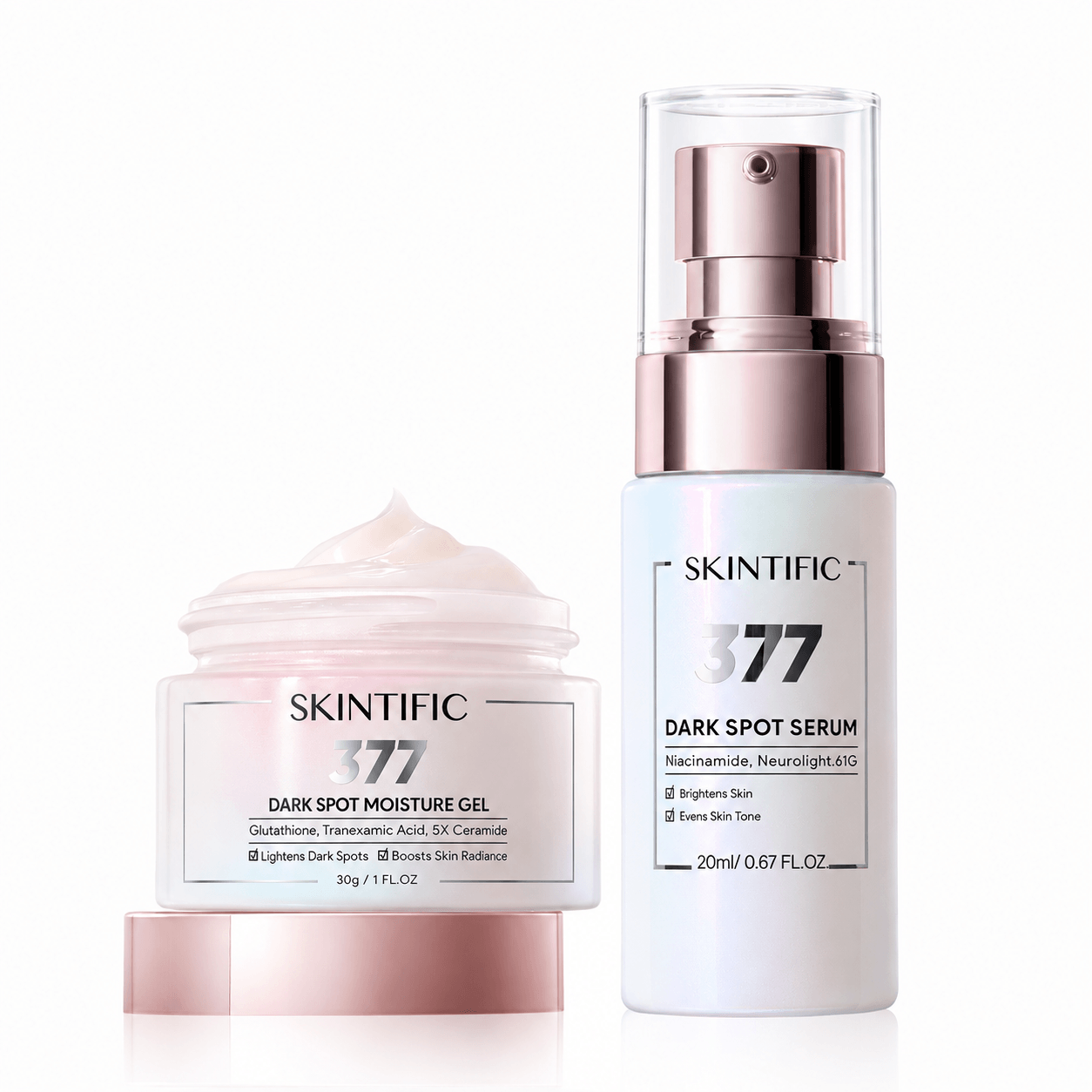 377 Dark Spot Brightening Routine Set