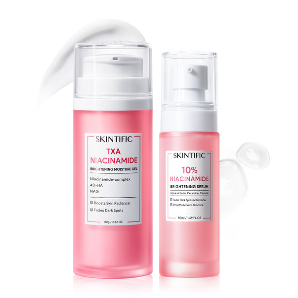 Niacinamide Brightening Serum & Moisture Gel Set