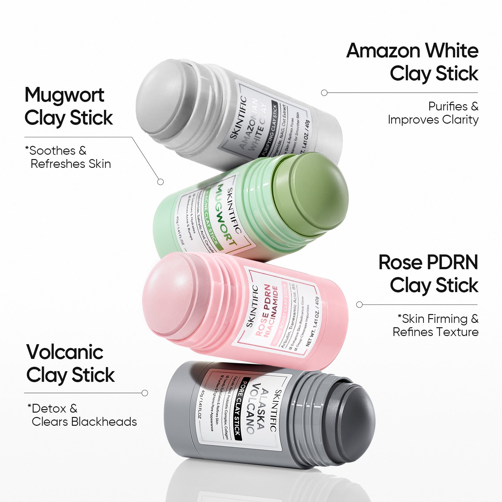 Alaska Volcano Pore Clay Stick
