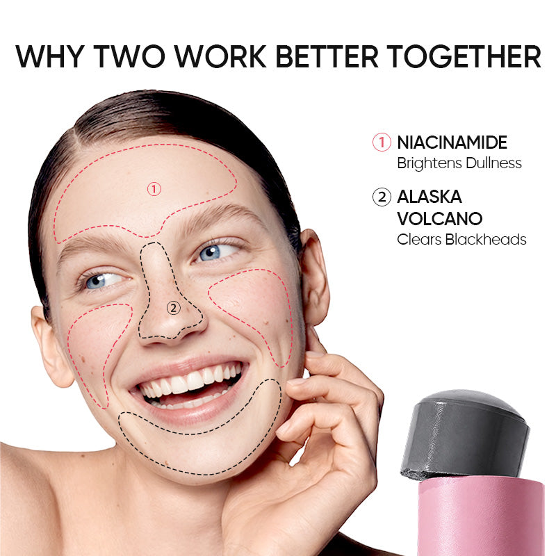 Blackhead Clearing & Brightening Clay Mask Stick Set