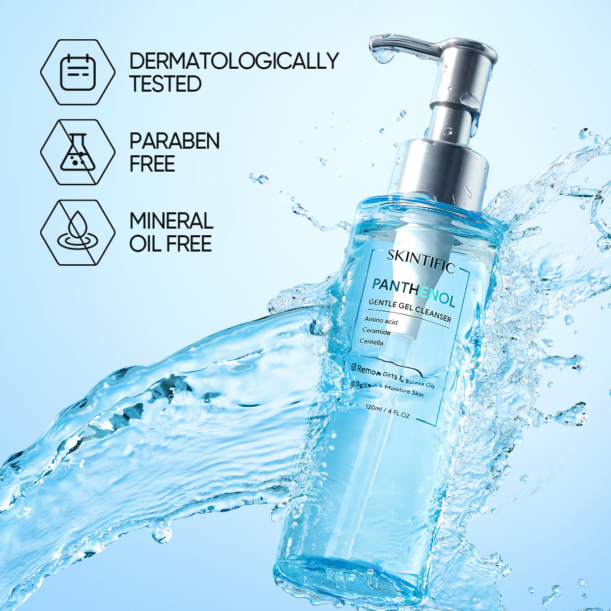 Panthenol Gentle Gel Cleanser