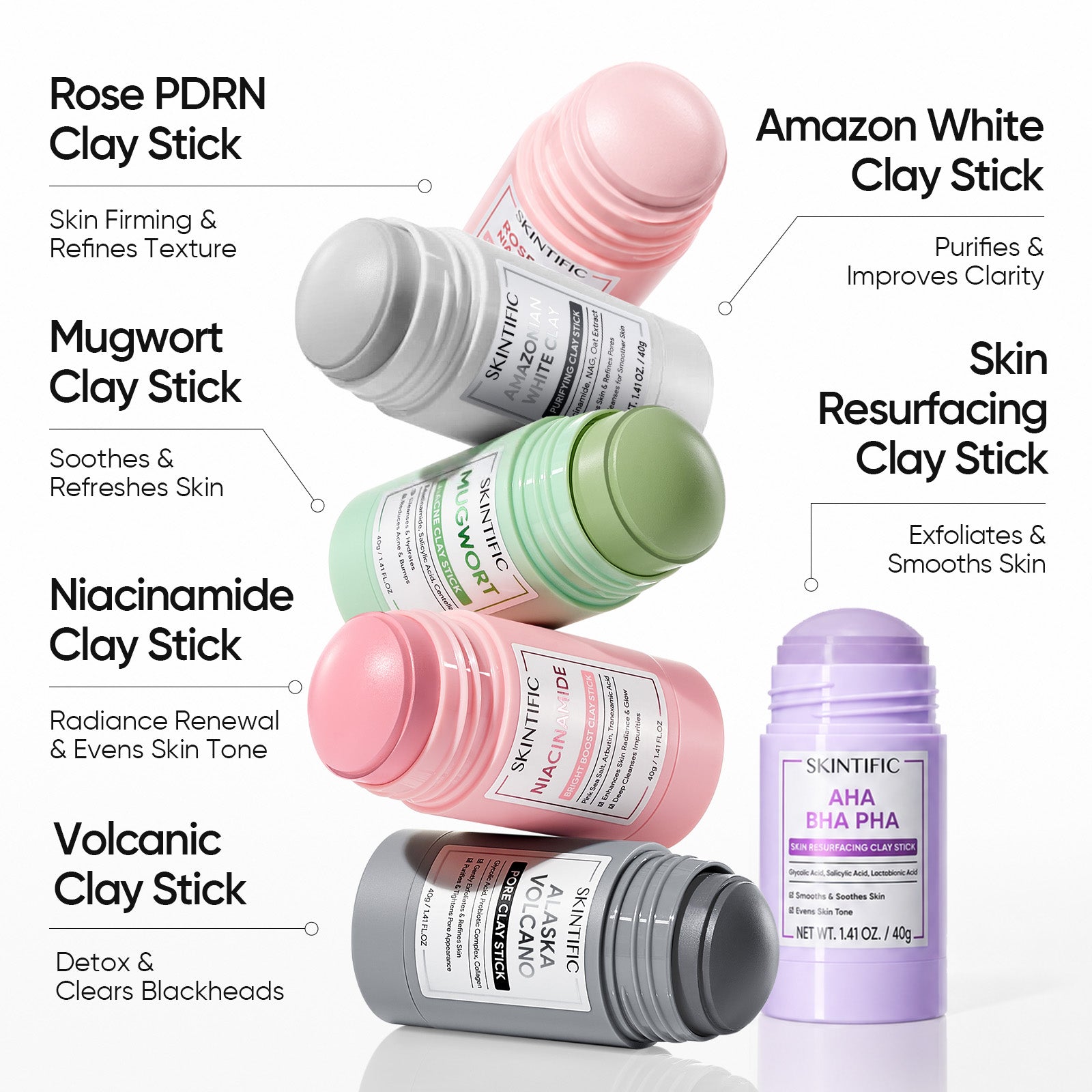 Amazon White Clay Purifying Clay Stick
