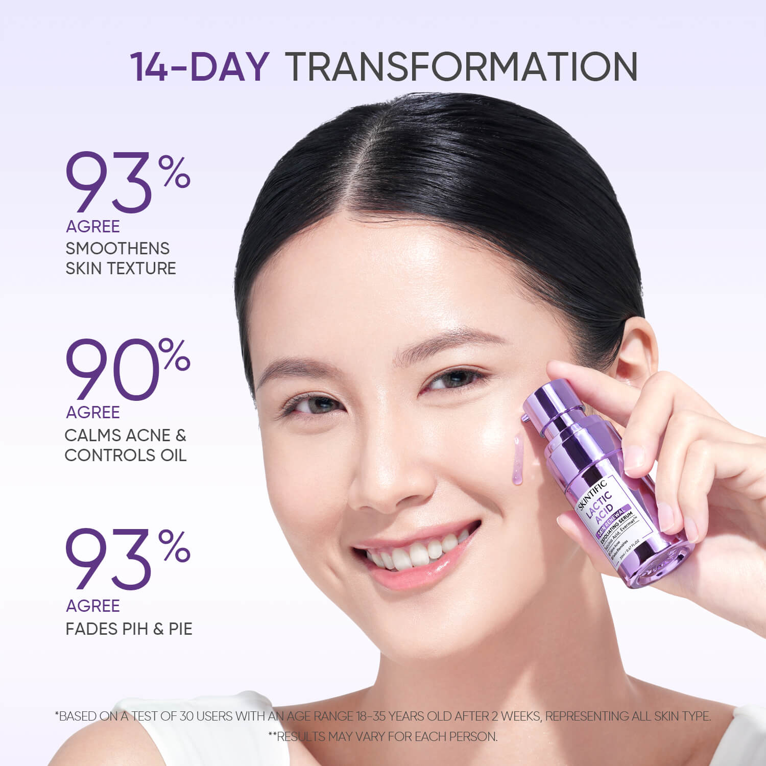 Lactic Acid Exfoliating Serum Smooth & Bright Skin