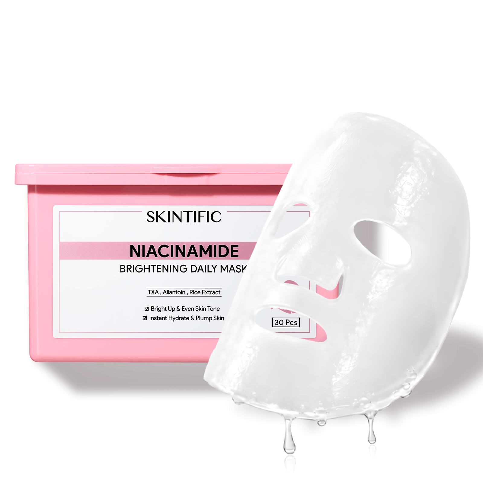 Niacinamide Brightening Daily Quick Mask (30pcs)