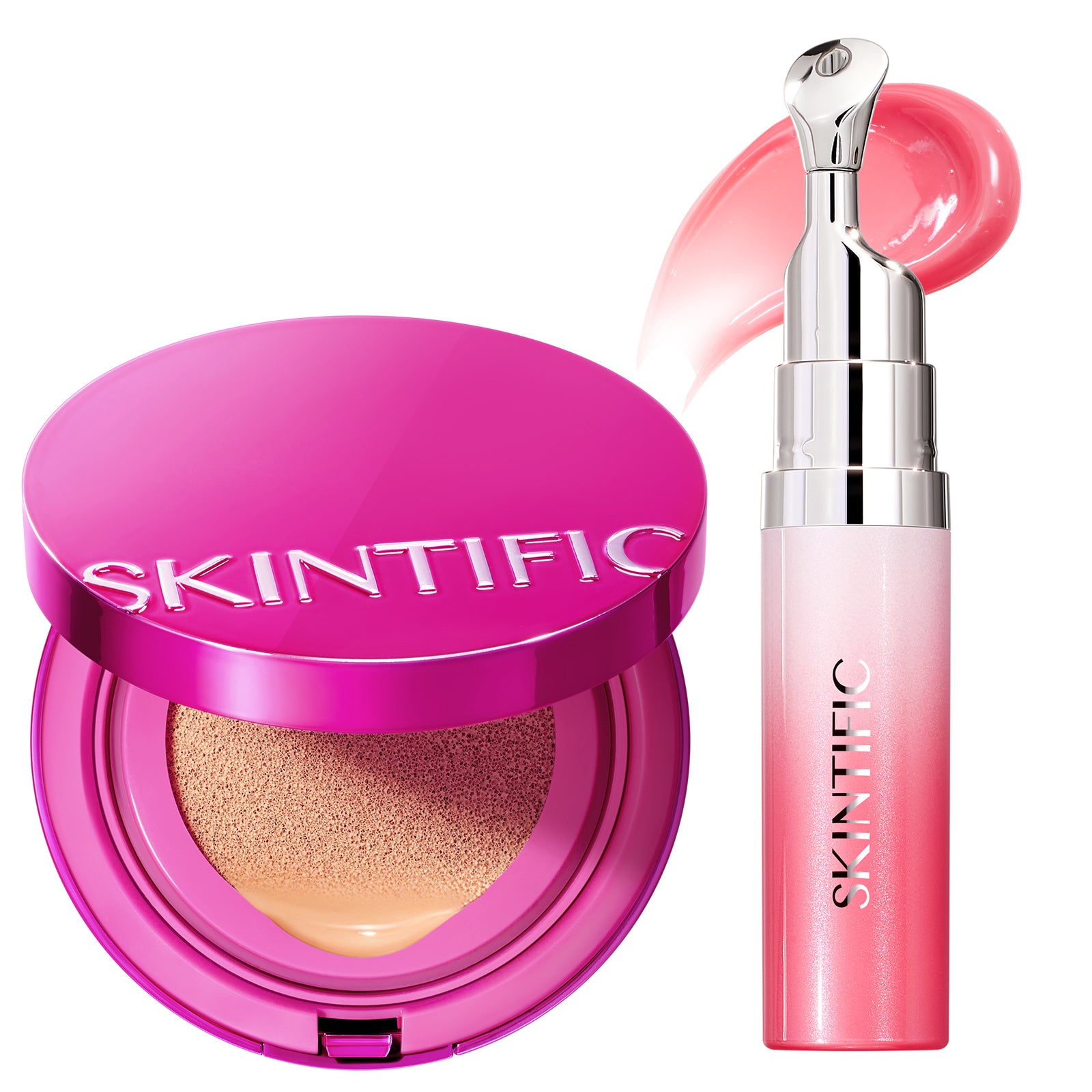 Glow Cushion & Peptide Lip Serum Set 2pcs