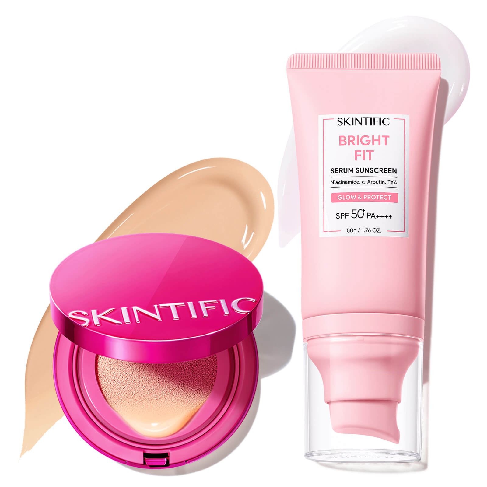 Brightening Sunscreen and Glow Cushion Set